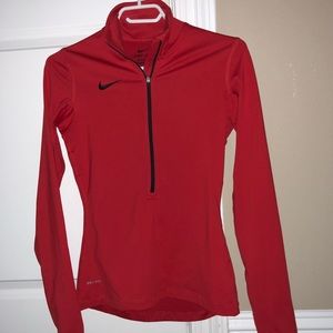 Nike dri fit slim half zip - long sleeve